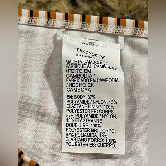 NWT Roxy Beach Classics Full Bikini Bottom - Picture 14 of 14